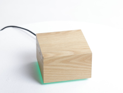 Smart bedroom lighting system with integrated sensors that monitor air quality temperature and humidity for a healthier environment